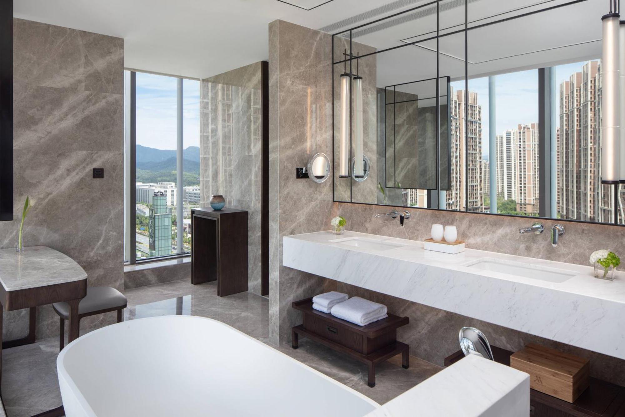 Hangzhou Marriott Hotel Lin'an Exteriör bild